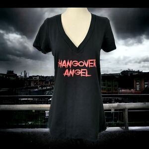 Bloody Mary T Shirt Lord Darnleys Top Pullover Popover Medium V Neck Goth Grunge